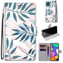 Load image into Gallery viewer, Coloured Drawing Cross Texture Horizontal Flip PU Leather Case with Holder &amp; Card Slots &amp; Wallet &amp; Lanyard, For Samsung Galaxy F62 / M62, For Samsung Galaxy S21 FE