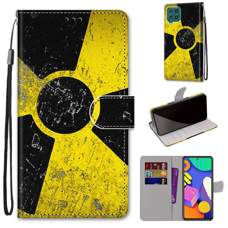 Coloured Drawing Cross Texture Horizontal Flip PU Leather Case with Holder & Card Slots & Wallet & Lanyard, For Samsung Galaxy F62 / M62, For Samsung Galaxy S21 FE