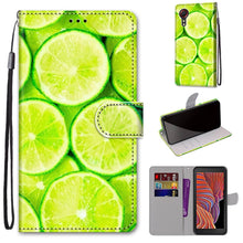 Load image into Gallery viewer, Coloured Drawing Cross Texture Horizontal Flip PU Leather Case with Holder &amp; Card Slots &amp; Wallet &amp; Lanyard, For Samsung Galaxy Xcover 5, For OPPO Realme C15 / C12 / C25 / 7i (Global)/ Narzo 20 / 30A