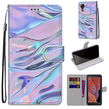 Load image into Gallery viewer, Coloured Drawing Cross Texture Horizontal Flip PU Leather Case with Holder &amp; Card Slots &amp; Wallet &amp; Lanyard, For Samsung Galaxy Xcover 5, For OPPO Realme C15 / C12 / C25 / 7i (Global)/ Narzo 20 / 30A