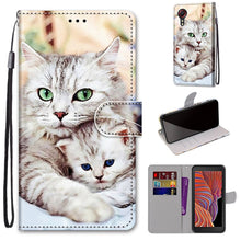 Load image into Gallery viewer, Coloured Drawing Cross Texture Horizontal Flip PU Leather Case with Holder &amp; Card Slots &amp; Wallet &amp; Lanyard, For Samsung Galaxy Xcover 5, For OPPO Realme C15 / C12 / C25 / 7i (Global)/ Narzo 20 / 30A
