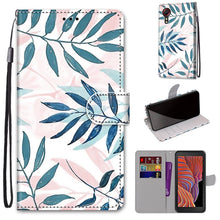 Load image into Gallery viewer, Coloured Drawing Cross Texture Horizontal Flip PU Leather Case with Holder &amp; Card Slots &amp; Wallet &amp; Lanyard, For Samsung Galaxy Xcover 5, For OPPO Realme C15 / C12 / C25 / 7i (Global)/ Narzo 20 / 30A