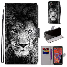 Load image into Gallery viewer, Coloured Drawing Cross Texture Horizontal Flip PU Leather Case with Holder &amp; Card Slots &amp; Wallet &amp; Lanyard, For Samsung Galaxy Xcover 5, For OPPO Realme C15 / C12 / C25 / 7i (Global)/ Narzo 20 / 30A
