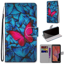 Load image into Gallery viewer, Coloured Drawing Cross Texture Horizontal Flip PU Leather Case with Holder &amp; Card Slots &amp; Wallet &amp; Lanyard, For Samsung Galaxy Xcover 5, For OPPO Realme C15 / C12 / C25 / 7i (Global)/ Narzo 20 / 30A