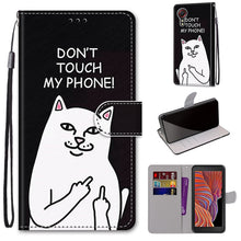Load image into Gallery viewer, Coloured Drawing Cross Texture Horizontal Flip PU Leather Case with Holder &amp; Card Slots &amp; Wallet &amp; Lanyard, For Samsung Galaxy Xcover 5, For OPPO Realme C15 / C12 / C25 / 7i (Global)/ Narzo 20 / 30A