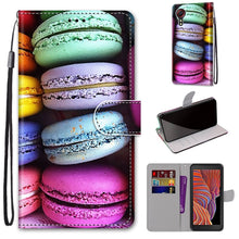 Load image into Gallery viewer, Coloured Drawing Cross Texture Horizontal Flip PU Leather Case with Holder &amp; Card Slots &amp; Wallet &amp; Lanyard, For Samsung Galaxy Xcover 5, For OPPO Realme C15 / C12 / C25 / 7i (Global)/ Narzo 20 / 30A
