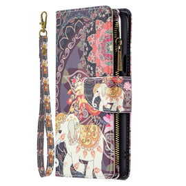Colored Drawing Pattern Zipper Horizontal Flip Leather Case with Holder & Card Slots & Wallet, For LG K42, For Xiaomi Redmi Note 10 Pro, For Xiaomi Redmi Note 10 4G, For Samsung Galaxy A02, For Samsung Galaxy A32 4G                                     ...
