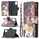 Colored Drawing Pattern Zipper Horizontal Flip Leather Case with Holder & Card Slots & Wallet, For LG K42, For Xiaomi Redmi Note 10 Pro, For Xiaomi Redmi Note 10 4G, For Samsung Galaxy A02, For Samsung Galaxy A32 4G                                     ...