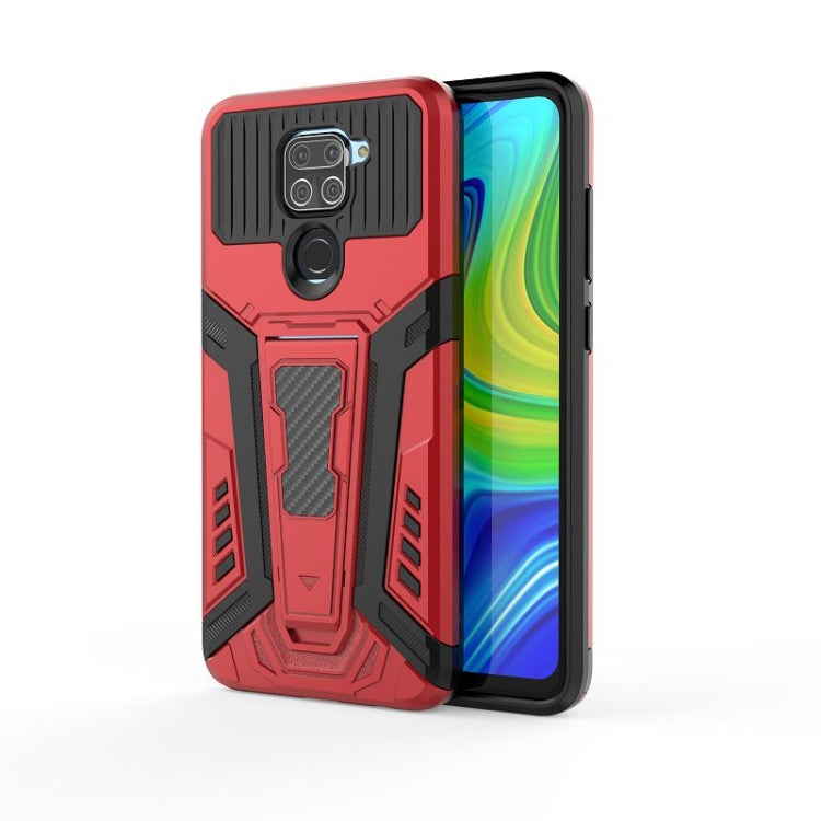 War Chariot Series Armor All-inclusive Shockproof PC + TPU Protective Case with Invisible Holder, For Xiaomi Redmi Note 9, For Xiaomi Mi 10T Lite 5G, For Xiaomi Poco X3