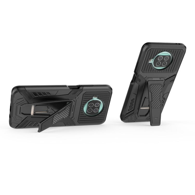 War Chariot Series Armor All-inclusive Shockproof PC + TPU Protective Case with Invisible Holder, For Xiaomi Redmi Note 9, For Xiaomi Mi 10T Lite 5G, For Xiaomi Poco X3