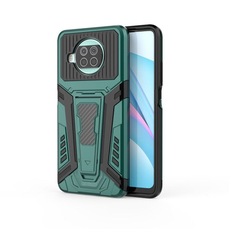 War Chariot Series Armor All-inclusive Shockproof PC + TPU Protective Case with Invisible Holder, For Xiaomi Redmi Note 9, For Xiaomi Mi 10T Lite 5G, For Xiaomi Poco X3