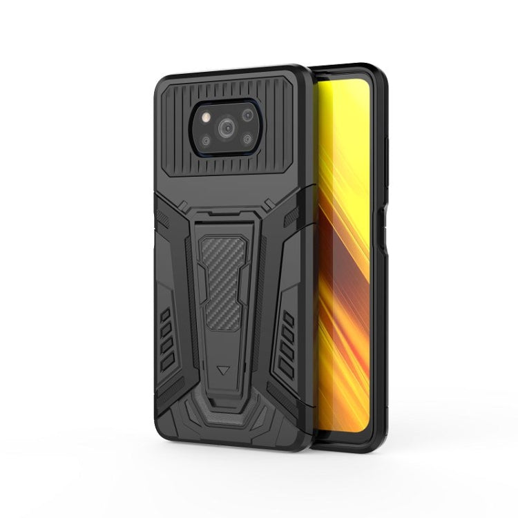 War Chariot Series Armor All-inclusive Shockproof PC + TPU Protective Case with Invisible Holder, For Xiaomi Redmi Note 9, For Xiaomi Mi 10T Lite 5G, For Xiaomi Poco X3