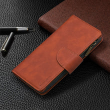 Load image into Gallery viewer, Skin Feel Detachable Magnetic Zipper Horizontal Flip PU Leather Case with Multi-Card Slots &amp; Holder &amp; Wallet &amp; Photo Frame &amp; Lanyard, For Samsung Galaxy A32 5G, For Samsung Galaxy A42, For Samsung Galaxy A52 5G / 4G, For Samsung Galaxy A72 5G / 4G     ...