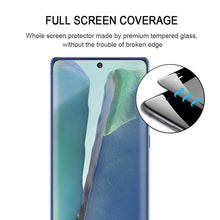 Load image into Gallery viewer, 3D Curved Edge Full Screen Tempered Glass Film, For Samsung Galaxy Note20 (1 PCS)