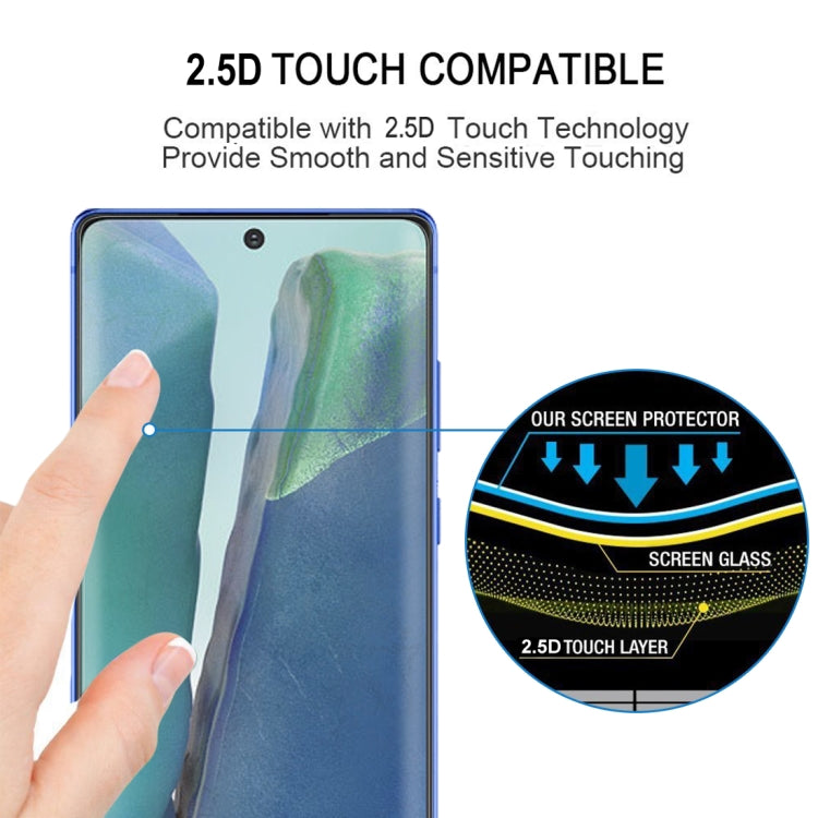 3D Curved Edge Full Screen Tempered Glass Film, For Samsung Galaxy Note20 (1 PCS)