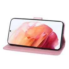 Load image into Gallery viewer, Rose Embossed Horizontal Flip PU Leather Case with Holder &amp; Card Slots &amp; Wallet, For Samsung Galaxy S21 Ultra 5G, For Samsung Galaxy S21+ 5G