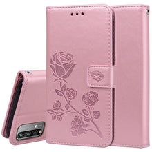 Load image into Gallery viewer, Rose Embossed Horizontal Flip PU Leather Case with Holder &amp; Card Slots &amp; Wallet, For Xiaomi Redmi 9T, For Xiaomi Mi 11 Lite, For Xiaomi Mi 11, For Xiaomi Redmi Note 9T 5G, For Xiaomi Redmi Note 10, For Xiaomi Redmi K40 / K40 Pro                        ...