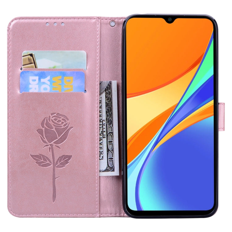 Rose Embossed Horizontal Flip PU Leather Case with Holder & Card Slots & Wallet, For Xiaomi Redmi 9T, For Xiaomi Mi 11 Lite, For Xiaomi Mi 11, For Xiaomi Redmi Note 9T 5G, For Xiaomi Redmi Note 10, For Xiaomi Redmi K40 / K40 Pro                        ...