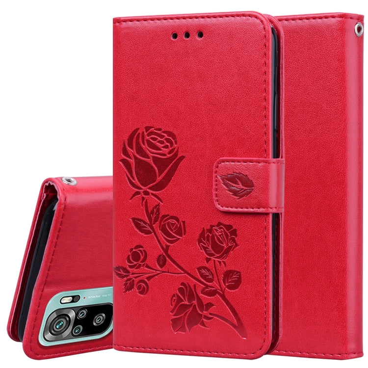 Rose Embossed Horizontal Flip PU Leather Case with Holder & Card Slots & Wallet, For Xiaomi Redmi 9T, For Xiaomi Mi 11 Lite, For Xiaomi Mi 11, For Xiaomi Redmi Note 9T 5G, For Xiaomi Redmi Note 10, For Xiaomi Redmi K40 / K40 Pro                        ...