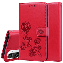 Load image into Gallery viewer, Rose Embossed Horizontal Flip PU Leather Case with Holder &amp; Card Slots &amp; Wallet, For Xiaomi Redmi 9T, For Xiaomi Mi 11 Lite, For Xiaomi Mi 11, For Xiaomi Redmi Note 9T 5G, For Xiaomi Redmi Note 10, For Xiaomi Redmi K40 / K40 Pro                        ...