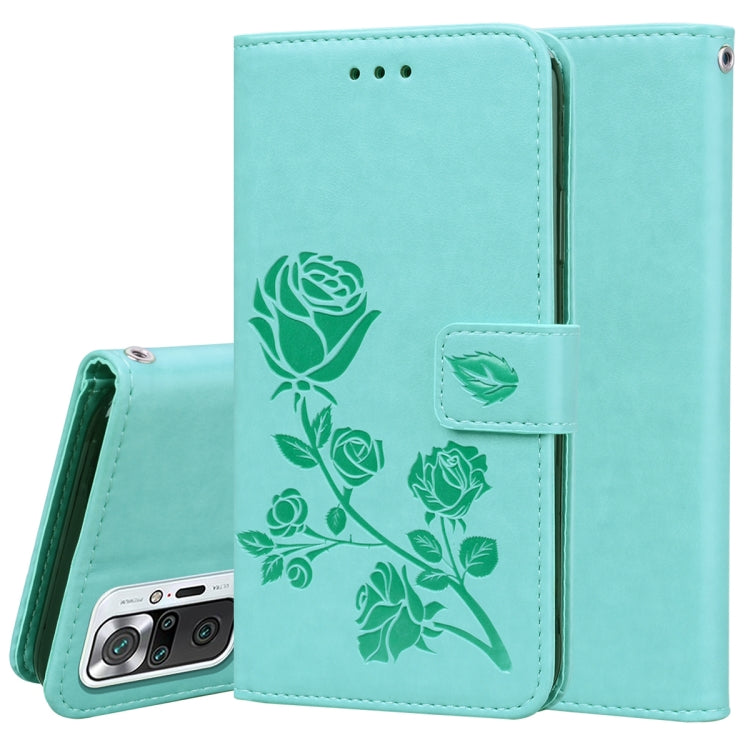 Rose Embossed Horizontal Flip PU Leather Case with Holder & Card Slots & Wallet, For Xiaomi Redmi 9T, For Xiaomi Mi 11 Lite, For Xiaomi Mi 11, For Xiaomi Redmi Note 9T 5G, For Xiaomi Redmi Note 10, For Xiaomi Redmi K40 / K40 Pro                        ...