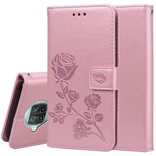 Load image into Gallery viewer, Rose Embossed Horizontal Flip PU Leather Case with Holder &amp; Card Slots &amp; Wallet, For Xiaomi Redmi 9T, For Xiaomi Mi 11 Lite, For Xiaomi Mi 11, For Xiaomi Redmi Note 9T 5G, For Xiaomi Redmi Note 10, For Xiaomi Redmi K40 / K40 Pro                        ...