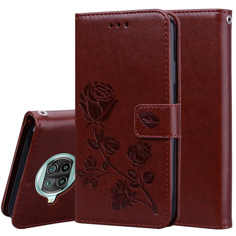 Rose Embossed Horizontal Flip PU Leather Case with Holder & Card Slots & Wallet, For Xiaomi Redmi 9T, For Xiaomi Mi 11 Lite, For Xiaomi Mi 11, For Xiaomi Redmi Note 9T 5G, For Xiaomi Redmi Note 10, For Xiaomi Redmi K40 / K40 Pro                        ...