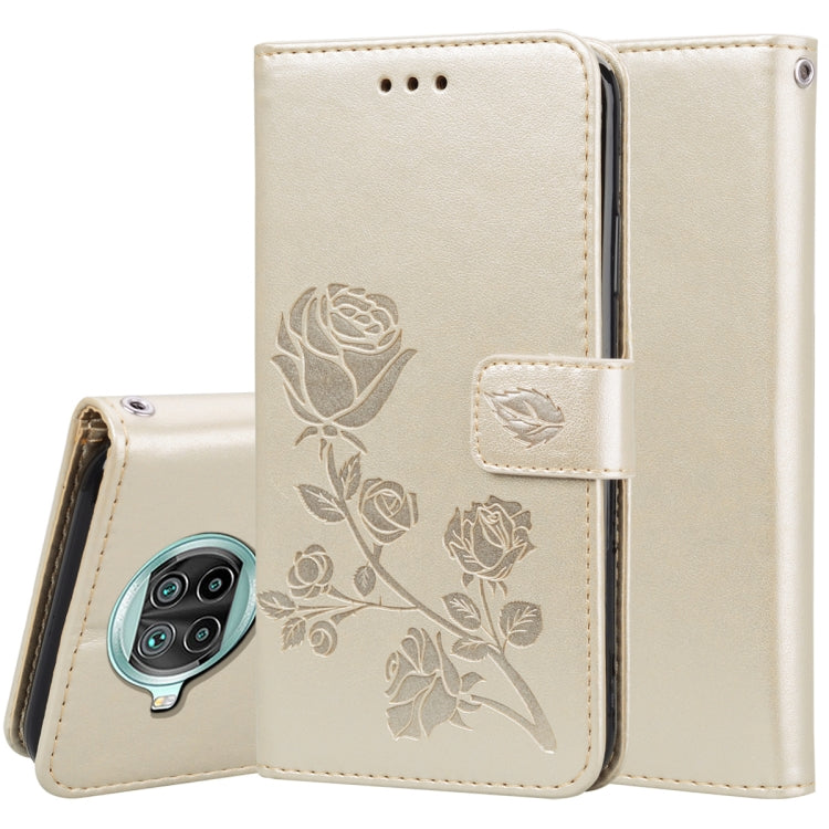 Rose Embossed Horizontal Flip PU Leather Case with Holder & Card Slots & Wallet, For Xiaomi Redmi 9T, For Xiaomi Mi 11 Lite, For Xiaomi Mi 11, For Xiaomi Redmi Note 9T 5G, For Xiaomi Redmi Note 10, For Xiaomi Redmi K40 / K40 Pro                        ...