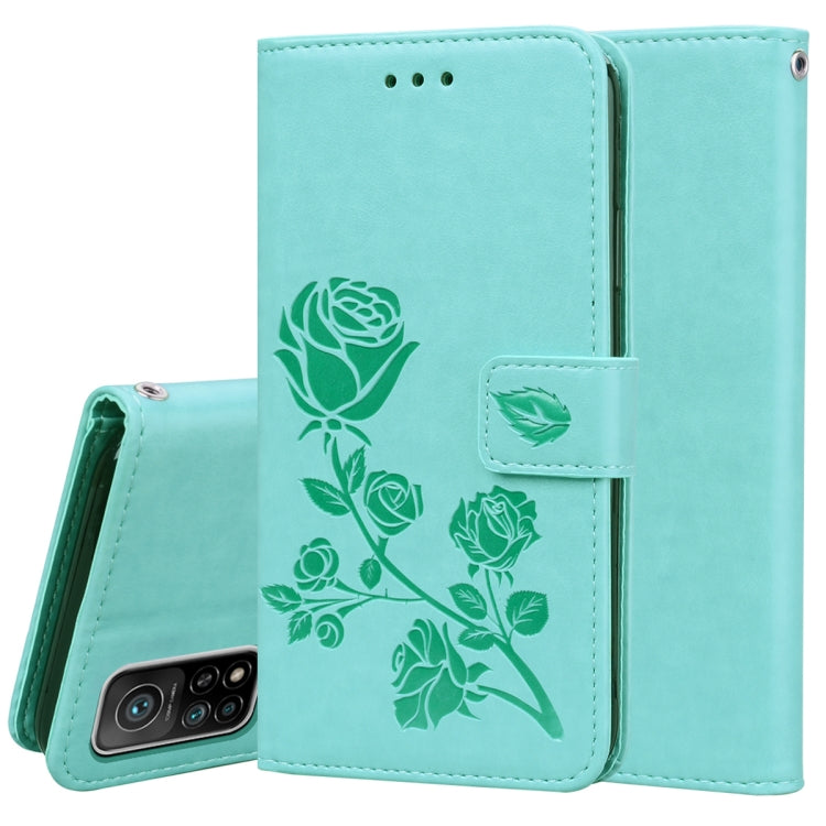 Rose Embossed Horizontal Flip PU Leather Case with Holder & Card Slots & Wallet, For Xiaomi Redmi 9T, For Xiaomi Mi 11 Lite, For Xiaomi Mi 11, For Xiaomi Redmi Note 9T 5G, For Xiaomi Redmi Note 10, For Xiaomi Redmi K40 / K40 Pro                        ...