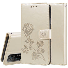 Load image into Gallery viewer, Rose Embossed Horizontal Flip PU Leather Case with Holder &amp; Card Slots &amp; Wallet, For Xiaomi Redmi 9T, For Xiaomi Mi 11 Lite, For Xiaomi Mi 11, For Xiaomi Redmi Note 9T 5G, For Xiaomi Redmi Note 10, For Xiaomi Redmi K40 / K40 Pro                        ...