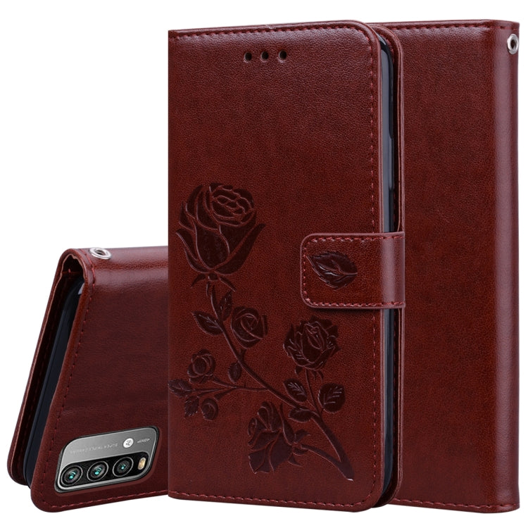 Rose Embossed Horizontal Flip PU Leather Case with Holder & Card Slots & Wallet, For Xiaomi Redmi 9T, For Xiaomi Mi 11 Lite, For Xiaomi Mi 11, For Xiaomi Redmi Note 9T 5G, For Xiaomi Redmi Note 10, For Xiaomi Redmi K40 / K40 Pro                        ...