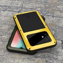 Load image into Gallery viewer, LOVE MEI Metal Shockproof Waterproof Dustproof Protective Case with Glass, For Samsung Galaxy A32 5G, For Samsung Galaxy A52 5G / 4G, For Samsung Galaxy S21 5G, For Samsung Galaxy A42, For Samsung Galaxy S21+ 5G, For Samsung Galaxy A72 5G / 4G
