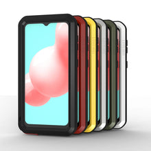 Load image into Gallery viewer, LOVE MEI Metal Shockproof Waterproof Dustproof Protective Case with Glass, For Samsung Galaxy A32 5G, For Samsung Galaxy A52 5G / 4G, For Samsung Galaxy S21 5G, For Samsung Galaxy A42, For Samsung Galaxy S21+ 5G, For Samsung Galaxy A72 5G / 4G