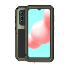 Load image into Gallery viewer, LOVE MEI Metal Shockproof Waterproof Dustproof Protective Case with Glass, For Samsung Galaxy A32 5G, For Samsung Galaxy A52 5G / 4G, For Samsung Galaxy S21 5G, For Samsung Galaxy A42, For Samsung Galaxy S21+ 5G, For Samsung Galaxy A72 5G / 4G