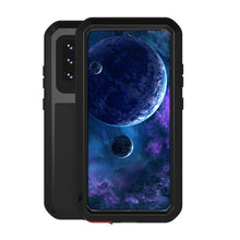 Load image into Gallery viewer, LOVE MEI Metal Shockproof Waterproof Dustproof Protective Case with Glass, For Samsung Galaxy A32 5G, For Samsung Galaxy A52 5G / 4G, For Samsung Galaxy S21 5G, For Samsung Galaxy A42, For Samsung Galaxy S21+ 5G, For Samsung Galaxy A72 5G / 4G