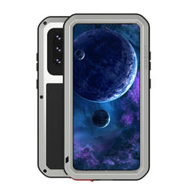 Load image into Gallery viewer, LOVE MEI Metal Shockproof Waterproof Dustproof Protective Case with Glass, For Samsung Galaxy A32 5G, For Samsung Galaxy A52 5G / 4G, For Samsung Galaxy S21 5G, For Samsung Galaxy A42, For Samsung Galaxy S21+ 5G, For Samsung Galaxy A72 5G / 4G