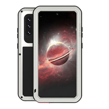 Load image into Gallery viewer, LOVE MEI Metal Shockproof Waterproof Dustproof Protective Case with Glass, For Samsung Galaxy A32 5G, For Samsung Galaxy A52 5G / 4G, For Samsung Galaxy S21 5G, For Samsung Galaxy A42, For Samsung Galaxy S21+ 5G, For Samsung Galaxy A72 5G / 4G