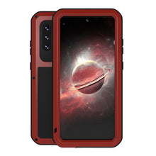 Load image into Gallery viewer, LOVE MEI Metal Shockproof Waterproof Dustproof Protective Case with Glass, For Samsung Galaxy A32 5G, For Samsung Galaxy A52 5G / 4G, For Samsung Galaxy S21 5G, For Samsung Galaxy A42, For Samsung Galaxy S21+ 5G, For Samsung Galaxy A72 5G / 4G