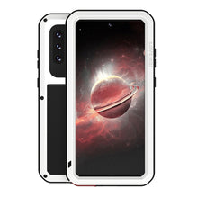 Load image into Gallery viewer, LOVE MEI Metal Shockproof Waterproof Dustproof Protective Case with Glass, For Samsung Galaxy A32 5G, For Samsung Galaxy A52 5G / 4G, For Samsung Galaxy S21 5G, For Samsung Galaxy A42, For Samsung Galaxy S21+ 5G, For Samsung Galaxy A72 5G / 4G