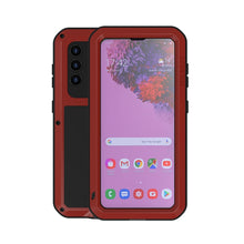 Load image into Gallery viewer, LOVE MEI Metal Shockproof Waterproof Dustproof Protective Case with Glass, For Samsung Galaxy A32 5G, For Samsung Galaxy A52 5G / 4G, For Samsung Galaxy S21 5G, For Samsung Galaxy A42, For Samsung Galaxy S21+ 5G, For Samsung Galaxy A72 5G / 4G