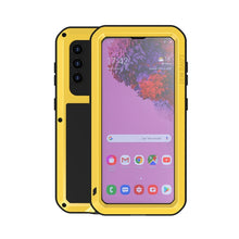 Load image into Gallery viewer, LOVE MEI Metal Shockproof Waterproof Dustproof Protective Case with Glass, For Samsung Galaxy A32 5G, For Samsung Galaxy A52 5G / 4G, For Samsung Galaxy S21 5G, For Samsung Galaxy A42, For Samsung Galaxy S21+ 5G, For Samsung Galaxy A72 5G / 4G