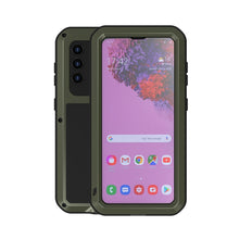 Load image into Gallery viewer, LOVE MEI Metal Shockproof Waterproof Dustproof Protective Case with Glass, For Samsung Galaxy A32 5G, For Samsung Galaxy A52 5G / 4G, For Samsung Galaxy S21 5G, For Samsung Galaxy A42, For Samsung Galaxy S21+ 5G, For Samsung Galaxy A72 5G / 4G