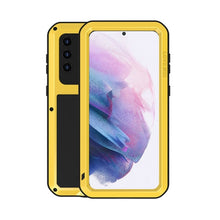 Load image into Gallery viewer, LOVE MEI Metal Shockproof Waterproof Dustproof Protective Case with Glass, For Samsung Galaxy A32 5G, For Samsung Galaxy A52 5G / 4G, For Samsung Galaxy S21 5G, For Samsung Galaxy A42, For Samsung Galaxy S21+ 5G, For Samsung Galaxy A72 5G / 4G