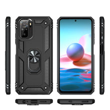 Load image into Gallery viewer, Shockproof TPU + PC Protective Case with 360 Degree Rotating Holder, For Xiaomi Redmi Note 10 / Note 10s
