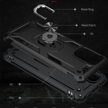 Load image into Gallery viewer, Shockproof TPU + PC Protective Case with 360 Degree Rotating Holder, For Xiaomi Redmi Note 10 / Note 10s
