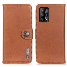 Load image into Gallery viewer, KHAZNEH Cowhide Texture Horizontal Flip Leather Case with Holder &amp; Card Slots &amp; Wallet, For OPPO F19 / A74 4G, For Samsung Galaxy A22 4G(EU Version), For Samsung Galaxy A22 5G(EU Version)