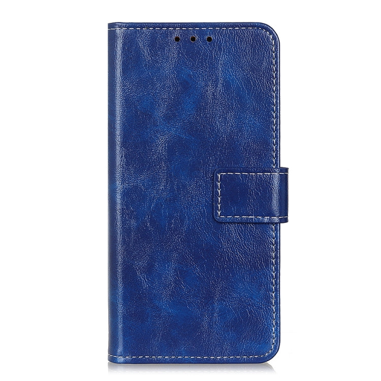 Retro Crazy Horse Texture Horizontal Flip Leather Case with Holder & Card Slots & Photo Frame & Wallet, For OPPO F19 / A74 4G, For Samsung Galaxy A22 4G(EU Version), For Samsung Galaxy A22 5G(EU Version)
