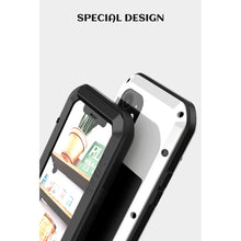 Load image into Gallery viewer, LOVE MEI Metal Shockproof Waterproof Dustproof Protective Case, For iPhone 12