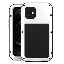 Load image into Gallery viewer, LOVE MEI Metal Shockproof Waterproof Dustproof Protective Case, For iPhone 12