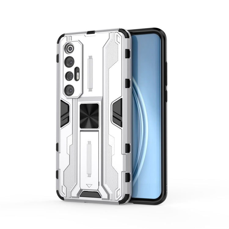Supersonic PC + TPU Shock-proof Protective Case with Holder, For Xiaomi Mi 10S, For Xiaomi Mi 11
